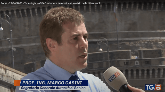 L'Autorità introduce la robotica per la difesa del suolo Spot TG5
