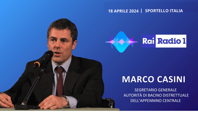 Giornata nazionale della prevenzione del rischio idrogeologico, il 15% della popolazione esposta al rischio alluvione Casini Rairadio1_18_4_24
