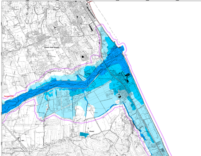 Rischio idraulico: pubblicata la proposta di nuova perimetrazione per il fiume Vomano vomano