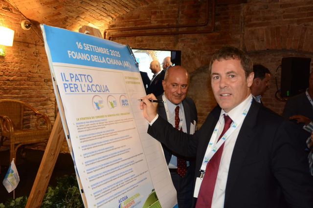 Montedoglio, inaugurato il nuovo distretto irriguo: il contributo di AUBAC al Patto per l’Acqua mc