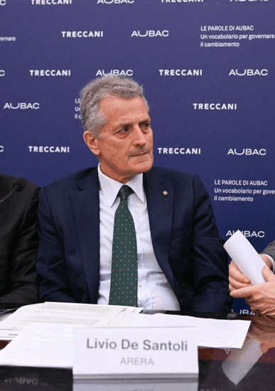 Prof. Livio de Santoli, Componente del Collegio ARERA mc