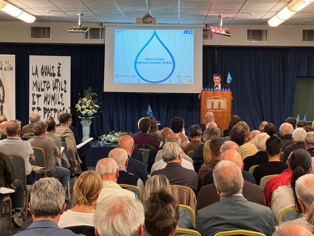 "L'acqua coltiva la pace": AUBAC al convegno del Consorzio di Bonifica Tevere Nera MC