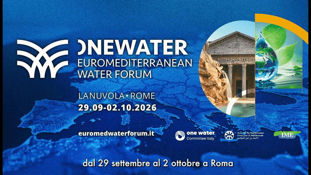 AUBAC al Forum Euro-Mediterraneo dell’Acqua – One Water ONE WATER